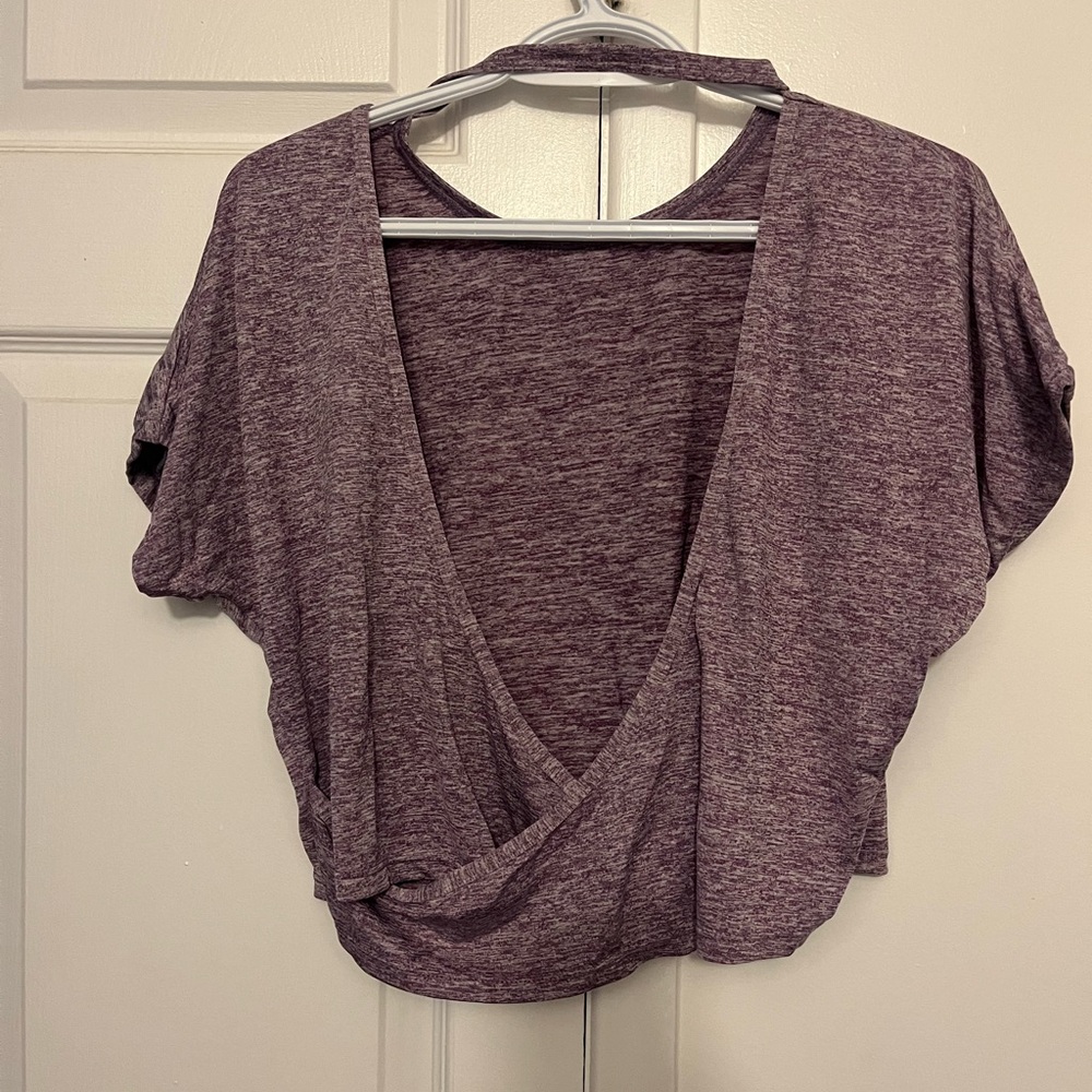 Open Back Workout Shirt - Picture 5 of 5